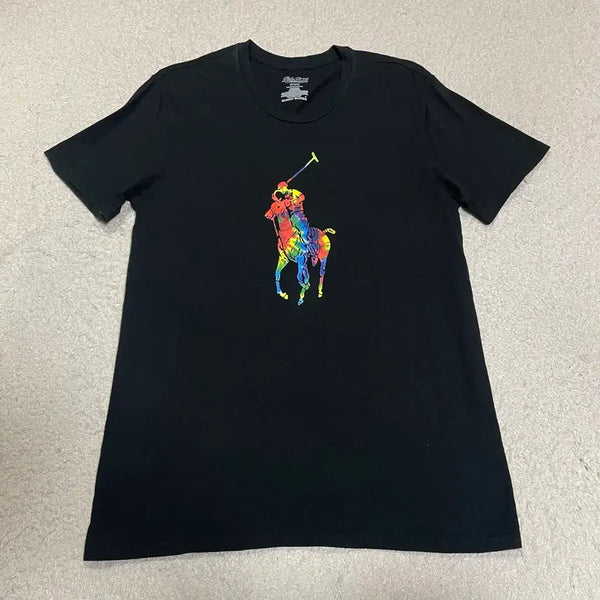 [BUNJANG] Polo Ralph Lauren Short Sleeve T-Shirt Black M / 폴로 랄프로렌 반팔 티셔츠 블랙 m