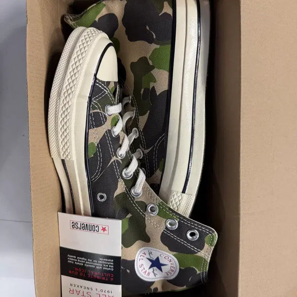 [BUNJANG] Converse Chuck Taylor 1970s Camo High Top Sneakers / 컨버스 척테일러 1970S 카모 하이 J142280 260 박스O