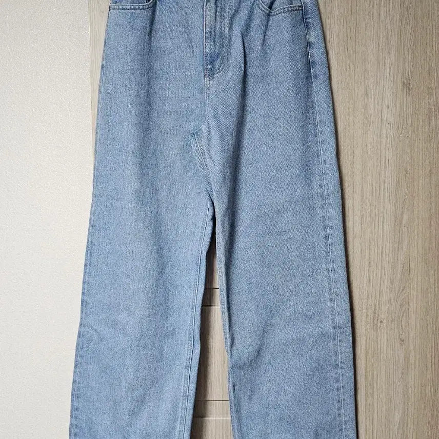 [BUNJANG] Laroom Wide Denim Jeans Light Blue L / 라룸 와이드 데님 청바지 연청L