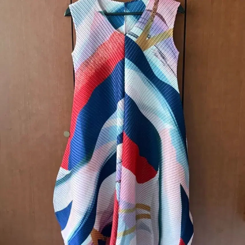 [BUNJANG] Pleated Long Dress / 플리츠 원피스