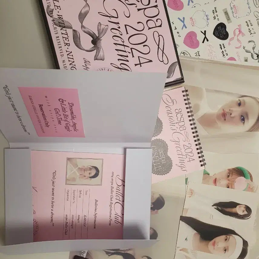 [BUNJANG] Aespa 2024 Season's Greetings Full Set (Excluding Photocard) / aespa 에스파 2024 시즌그리팅 포토카드없음