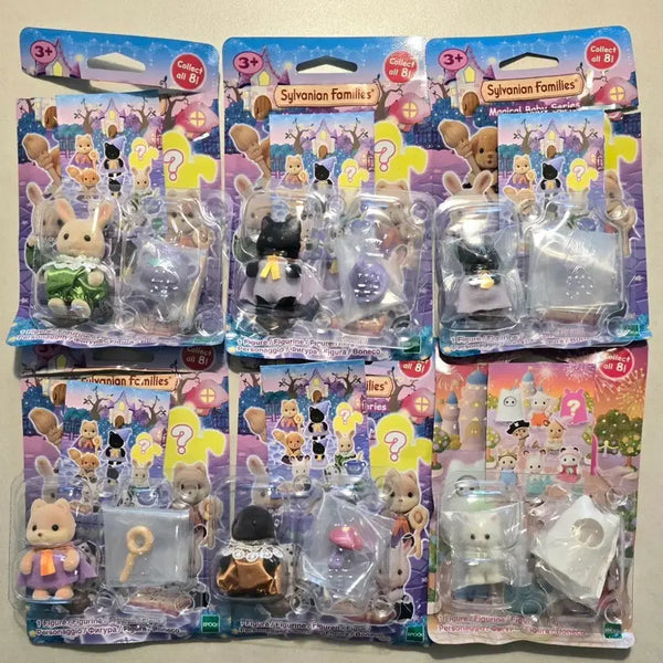 [BUNJANG] Sylvanian Families Blind Bag Magic Party Set (5 Types) & Amusement Park Ghost Cat Set / 실바니안 블라인드백 매직파티 5점과 놀이공원 유령고양이 세트