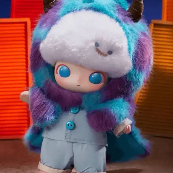 [BUNJANG] Pop Mart Pixar Dimoo Sulley Keychain (Sealed) / [미개봉/당일발송] 팝마트 픽사 디무 - 설리 키링
