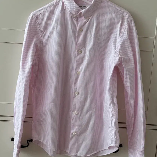 [BUNJANG] Sporty & Rich Oxford Stripe Shirt / 스포티앤리치 sporty&rich 셔츠 옥스포드셔츠 남방