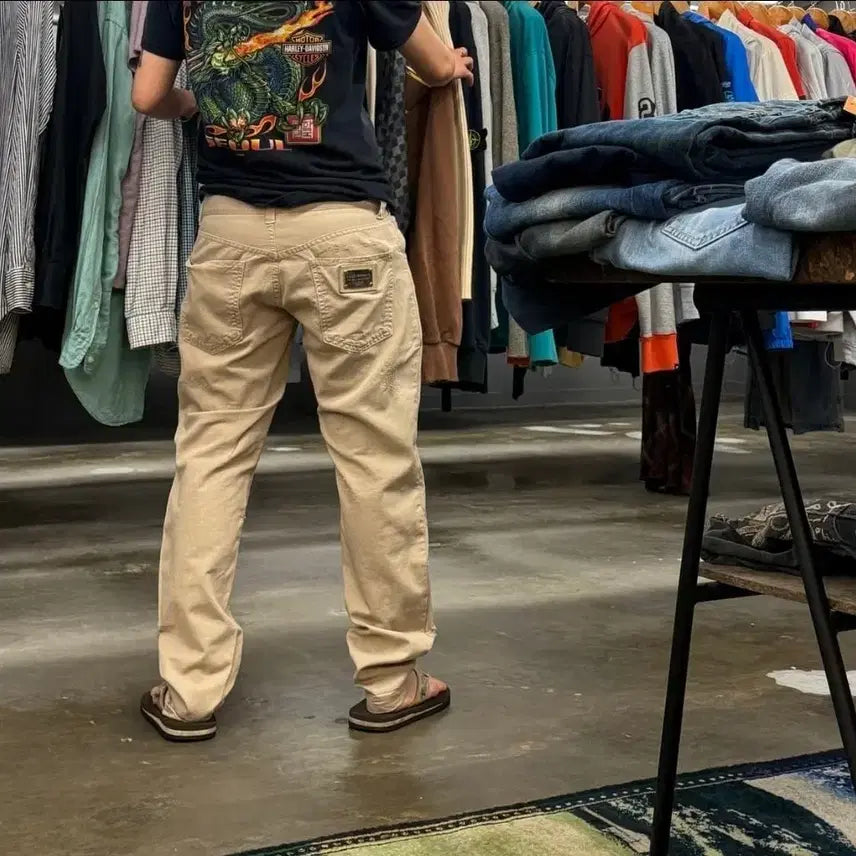 [BUNJANG] Dolce & Gabbana Distressed Cotton Denim Pants / 돌체앤가바나 디스트레스드 코튼 데님 팬츠 (30)