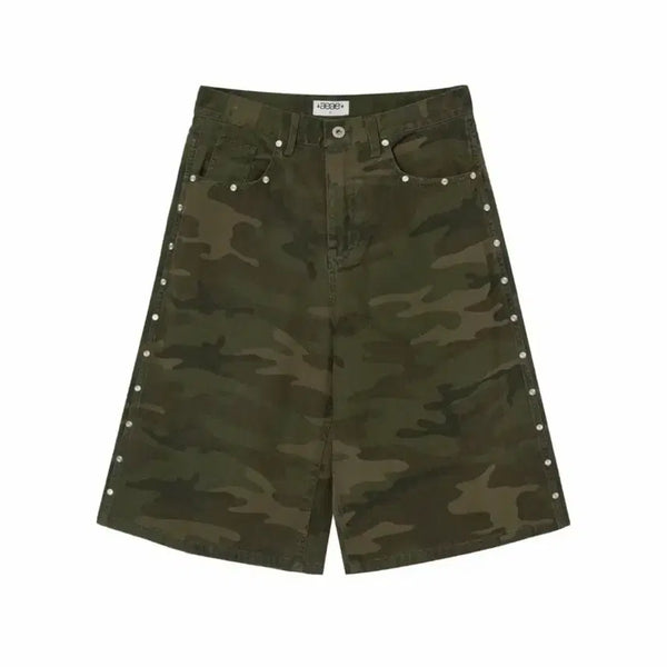 [BUNJANG] Aeae Stud Camo Shorts / [1/택o] Aeae 에이이에이이 스터드 카모 쇼츠 바지