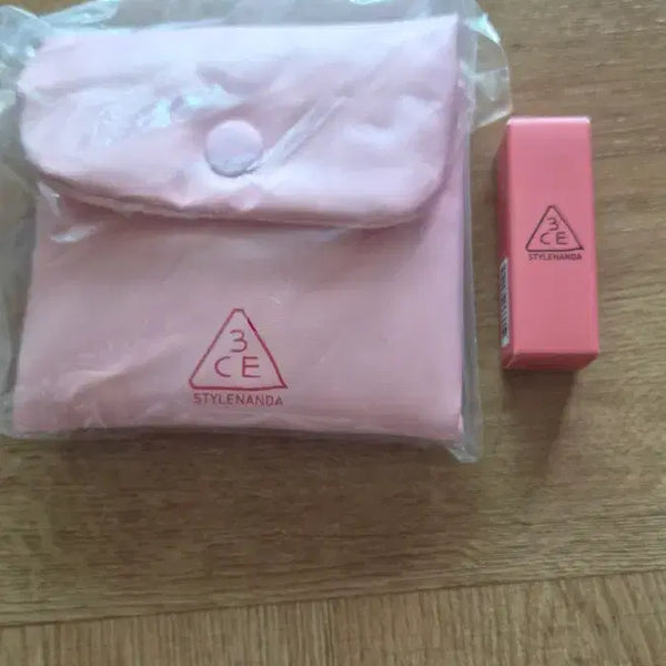 [BUNJANG] 3CE Pouch + Mini Water Tint (Pink Guava) / 3CE 파우치 + 미니 워터 틴트 (핑크 구아바)