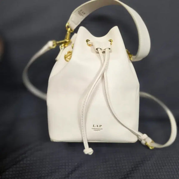[BUNJANG] LAP Drawstring Shoulder Bag - Ivory / LAP 복조리숄더백 아이보리