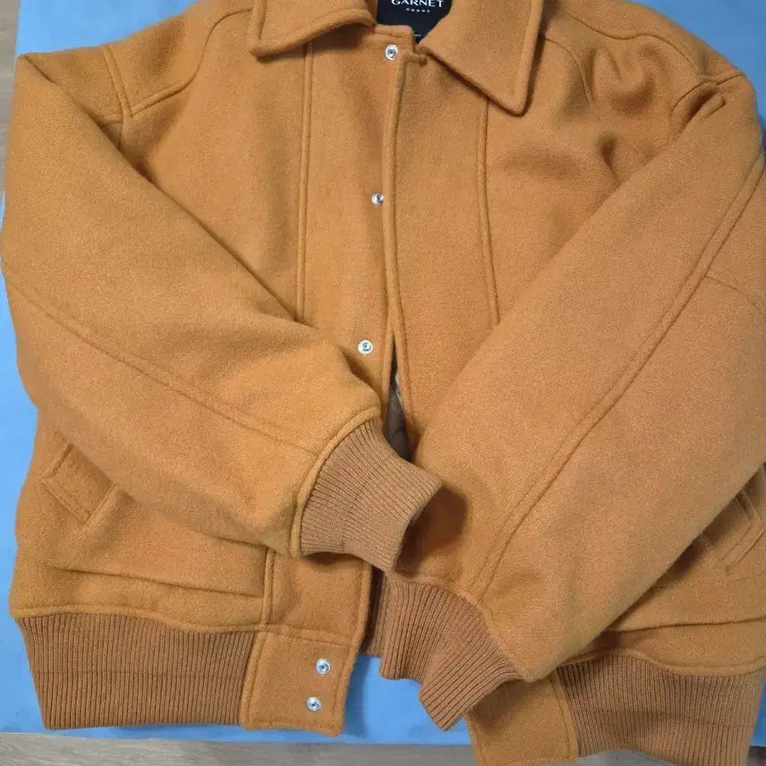 [BUNJANG] Garnet Homme Mustard Wool Jacket Size 100 / 가넷옴므 머스타드 울자켓 100사이즈