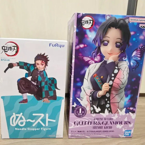 [BUNJANG] Demon Slayer Tanjiro & Shinobu Noodles Stopper & Glitter&Glamours Figures (Sealed) / 미개봉) 귀멸의 칼날 탄지로,시노부 피규어