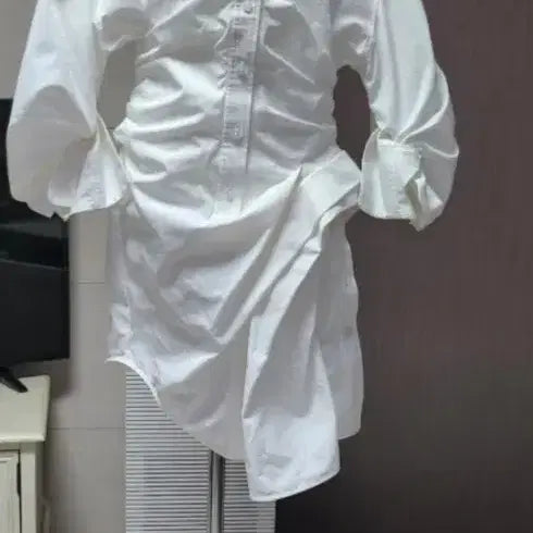 [BUNJANG] Alexander Wang White Shirt Dress / 알렉선더왕 화이트 셔츠 원피스