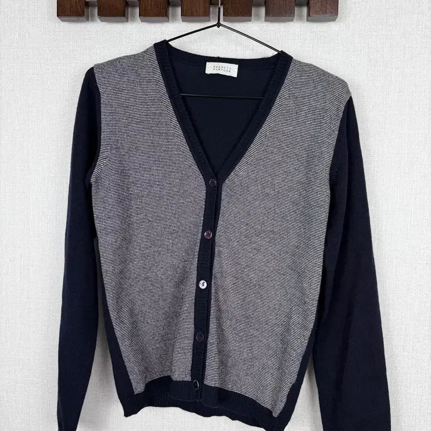 [BUNJANG] VIVIENNE TAM Striped Cardigan / 정품 바니스 뉴욕 스트라이프 가디건