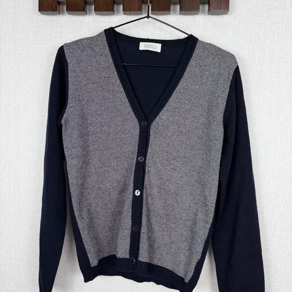 [BUNJANG] VIVIENNE TAM Striped Cardigan / 정품 바니스 뉴욕 스트라이프 가디건