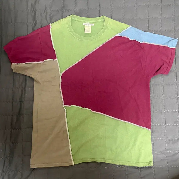 [BUNJANG] Rebuild by Needles Remake Short Sleeve T-Shirt M / 리빌드바이니들스 리메이크 반팔 티셔츠 M