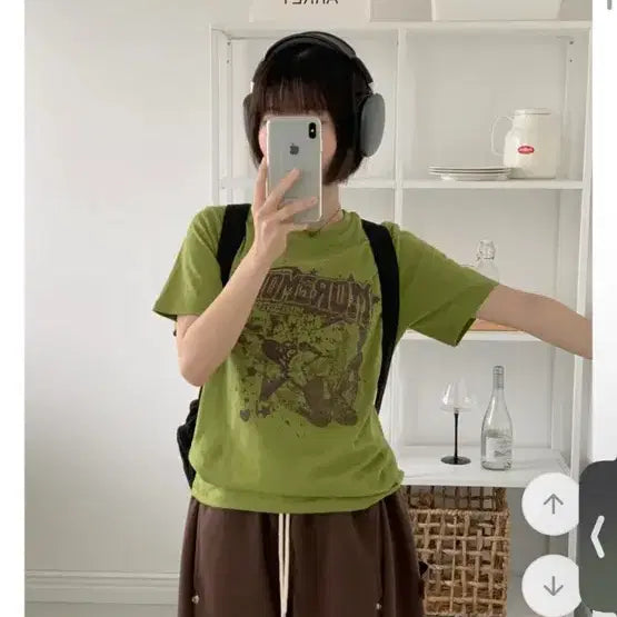 [BUNJANG] Ablery Short Sleeve T-Shirt / 에이블리 반팔