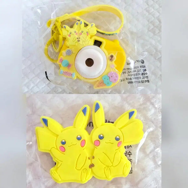 [BUNJANG] Orthomol Pokemon Pikachu Projection Keychain + Pikachu Magnet Set / 올리브영 오쏘몰 포켓몬 피카츄 프로젝션 키링 + 피카츄 마그넷 세트
