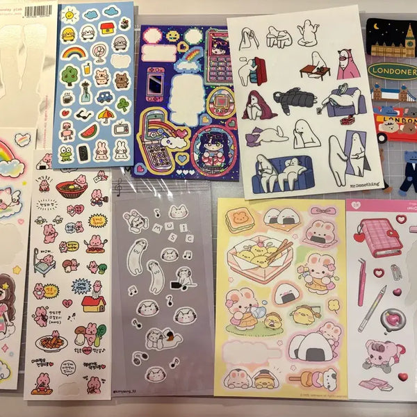 [BUNJANG] Sticker Bundle Set (35 pcs) / 스티커 처분합니다