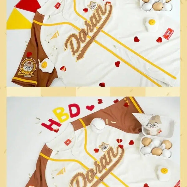 [BUNJANG] T1 Doran Birthday Baseball Jersey Uniform (S, M, L) + Photocard / 티원 도란 Doran 생일 야구 져지 유니폼 (m 사이즈) + 포카
