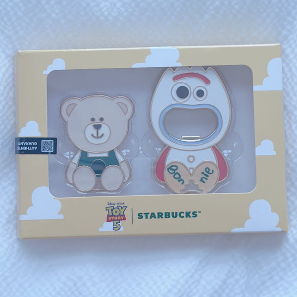 [BUNJANG] Starbucks Authentic Toy Story Forky Magnet, Alien, Woody, Buzz Figure Keychain / 스타벅스 정품 토이스토리 포키 마그넷 알린 우디 버즈 인형 키링 자석 피규어