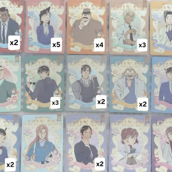 [BUNJANG] Detective Conan Chinese Kayou, Pasa, Emoca, and More Cards / (교환/판매)명탐정코난 중국 kayou(카유), 파샤, 에모카 등