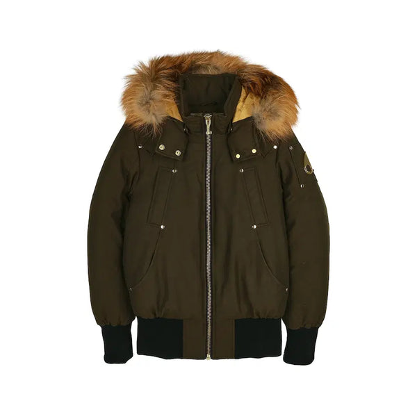 [BUNJANG] Moose Knuckles Saint Flavie Bomber Jacket Khaki M / (W) 무스너클 세인트 플라비 봄버 자켓
