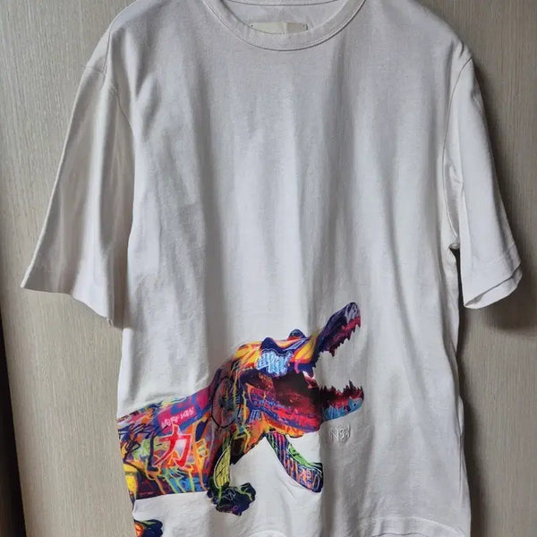 [BUNJANG] Juun.J x Olafsksy Collaboration Graphic T-Shirt M / (정품) 준지 x 올린스키 반팔 콜라보 티셔츠 M