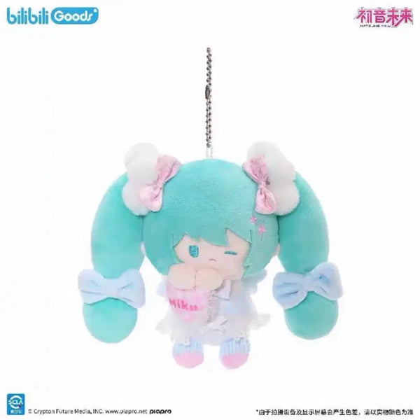 [BUNJANG] Bili Hatsune Miku Plush Keychain / [bili]하츠네 미쿠 봉제 인형 키링