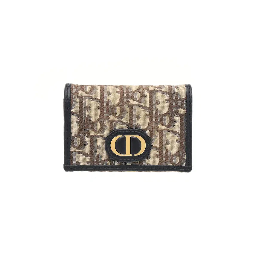 [BUNJANG] Dior 30 Montaigne Glycine Wallet / 디올 30 몽테인 글리신 지갑