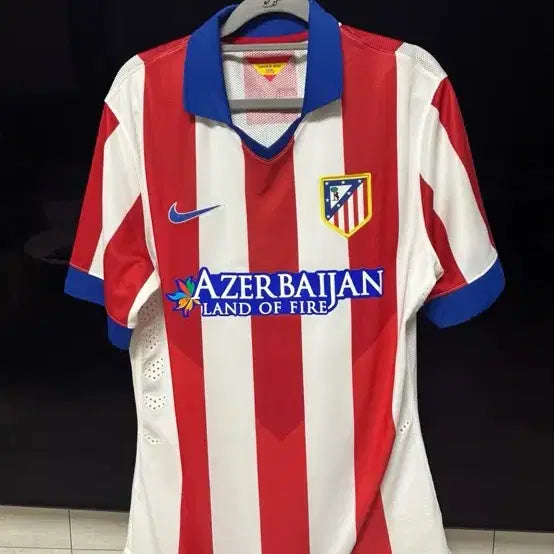 [BUNJANG] Atletico Madrid 2014-15 Match Issue Player Version Nike Football Jersey / 14-15 아틀레티코 마드리드 지급용 유니폼