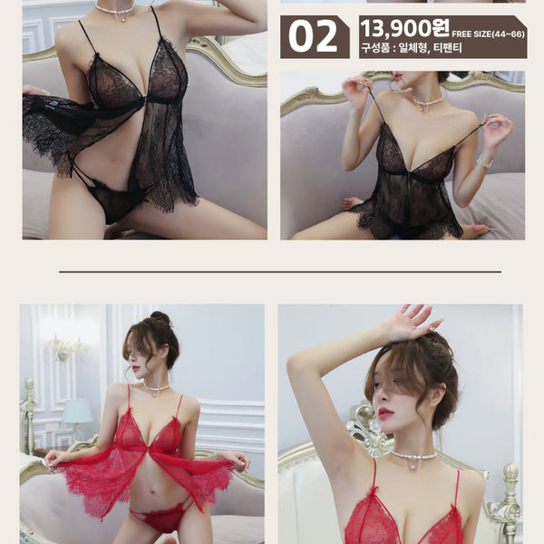 [BUNJANG] Sexy Lingerie Cosplay Event Underwear / 섹시슬립 코스프레 이벤트속옷