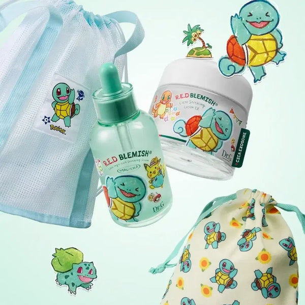 [BUNJANG] Olive Young x Pokémon Squirtle Pouch / 올리브영 포켓몬 꼬부기파우치