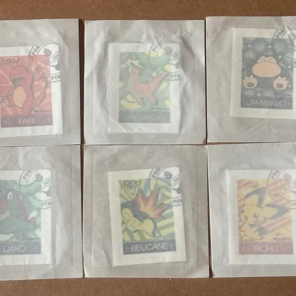 [BUNJANG] Meogeulbon Pokemon Stamp Seal Stickers / 머거본 포켓몬 우표씰 스티커