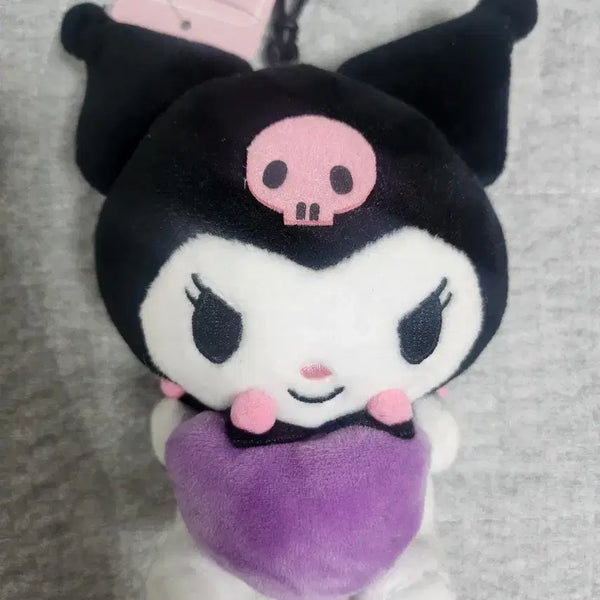 [BUNJANG] Sanrio Kuromi Plush Keychain / 산리오 쿠로미 열쇠고리 인형