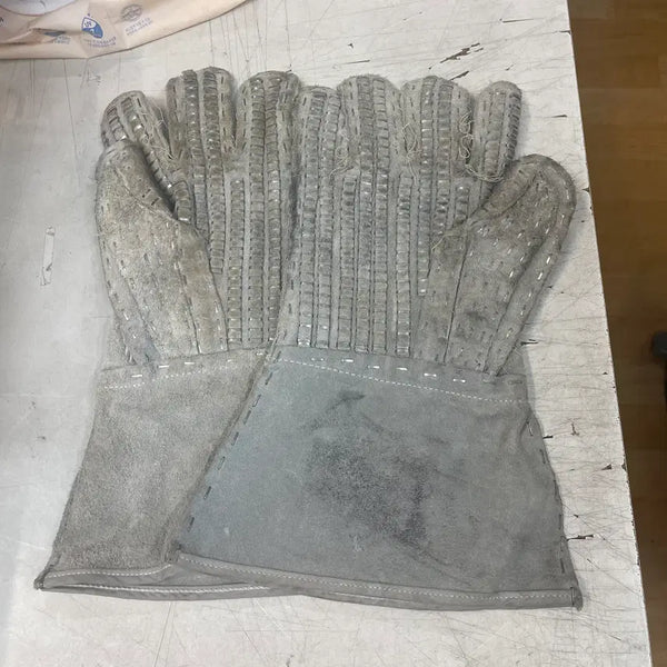 [BUNJANG] Hawkeye Barbed Wire Handler Gloves (Metal Stitch Reinforced Leather) - US Military Surplus (Large) / [오리지널 미군용] 철조망 핸들러 메탈 스티치 가죽 장갑 (Hawkeye/L사이즈)4