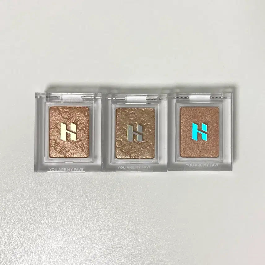 [BUNJANG] Holika Holika Single Eyeshadow 3-Color Bundle Set / (새 상품) 홀리카홀리카 싱글섀도우 3종 일괄 / 디뮤어 문샤인 키티 / 마이페이브 피스 아이글리츠