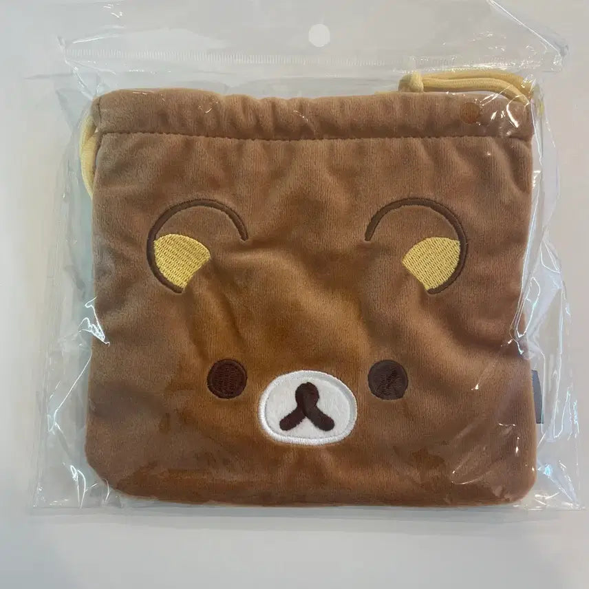 [BUNJANG] Rilakkuma Drawstring Pouch / 새상품) 리락쿠마 조리개 파우치 정품