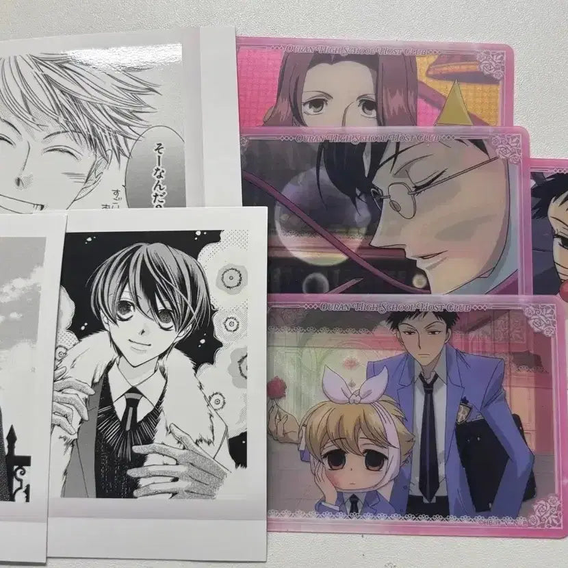 [BUNJANG] Ouran High School Host Club Pascha Photocard Bundle Set / 오란고교 호스트부 파샤 투명포카 일괄
