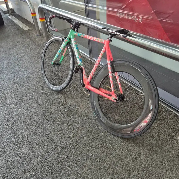 [BUNJANG] Engine11 DCC Pink Fixie Bike / dcc픽시자전거