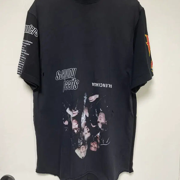 [BUNJANG] Balenciaga Speedhunters Upside Down T-Shirt / 백화점 한글택) 발렌시아가 스피드헌터 업사이드 다운 반팔