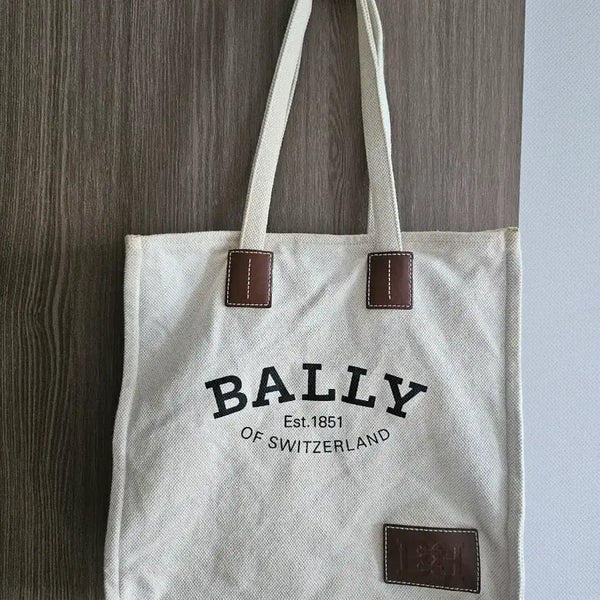[BUNJANG] Bally Canvas Tote Bag Shoulder Bag / 발리 캔버스 토트백 숄더백 에코백 여성가방 장바구니