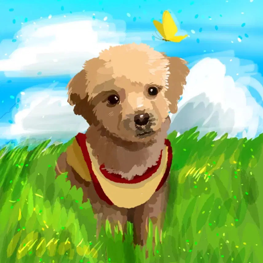 [BUNJANG] Custom Pet Portrait Commission / 반려동물 커미션