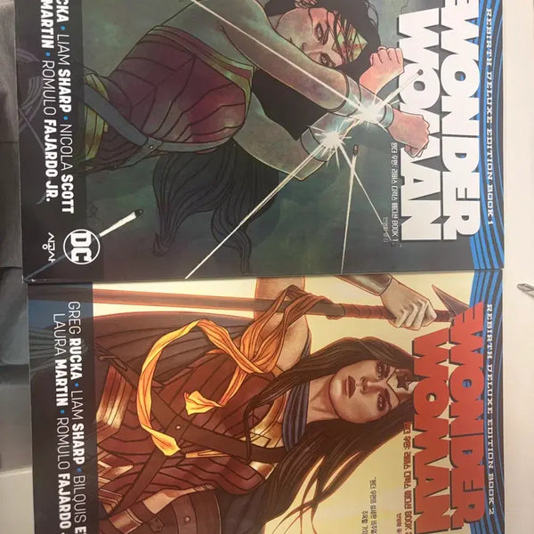[BUNJANG] DC Comics Wonder Woman Rebirth Deluxe Edition / DC 코믹스 그래픽노블 원더우먼 리버스 디럭스 에디션