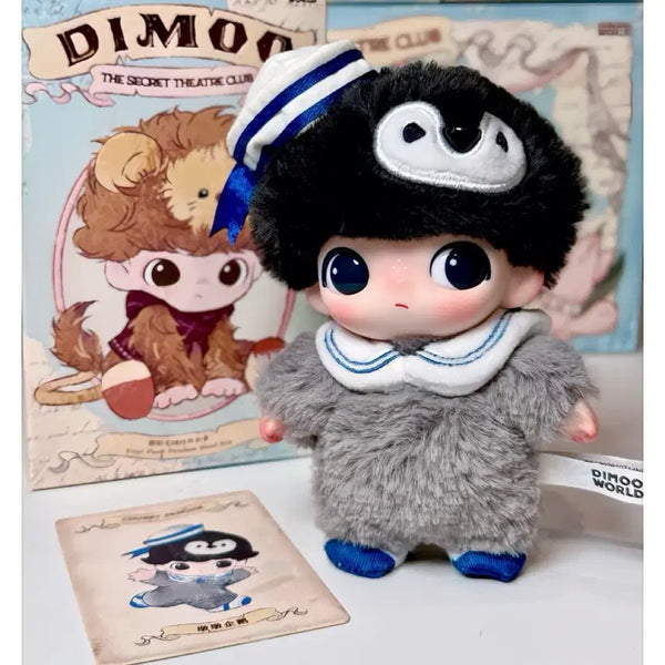 [BUNJANG] Pop Mart DIMOO Secret Theater Penguin Plush Toy (Sealed) / <미개봉>팝마트 디무 비밀연극단 펭귄 인형