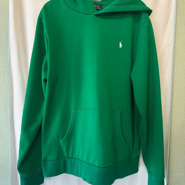 [BUNJANG] Polo Ralph Lauren Boys Fleece Green Hoodie XL / 사이즈XL) 폴로 랄프로렌 보이즈 기모 그린 후드티