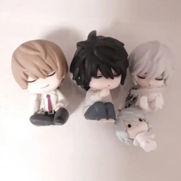 [BUNJANG] Death Note Shoulder Gacha Nemutan L Raito Near Mejirusi / 데스노트 어깨쿵 꾸벅 가챠 오네무탄 엘 라이토 니아 메지루시
