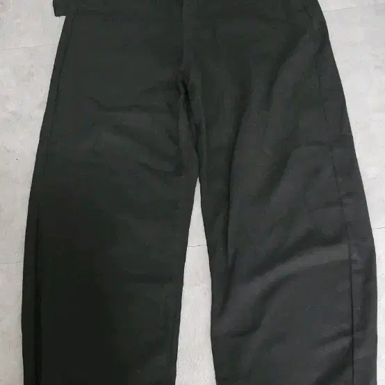 [BUNJANG] X.H.T. Studio Carpenter Black Pants / X.H.T.스튜디오 미착용 스커드장식 카펜터 블랙 바지