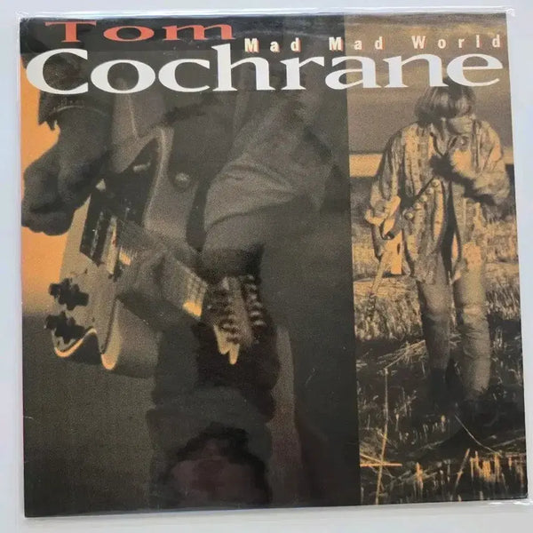 [BUNJANG] Tom Cochrane Mad Mad World LP / Tom Cochrane LP/ 톰 코크란  - Mad Mad World/ 가사집 있음/ NM