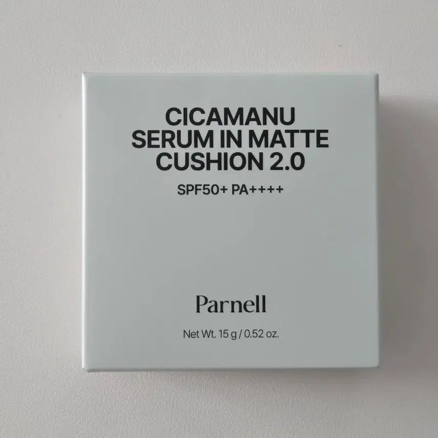 [BUNJANG] PARNELL Cica-Mano Serum In Matte Cushion 2.0, Shade 19 (Full Size) / 파넬 시카마누 세럼 인 매트쿠션 2.0 19호 본품