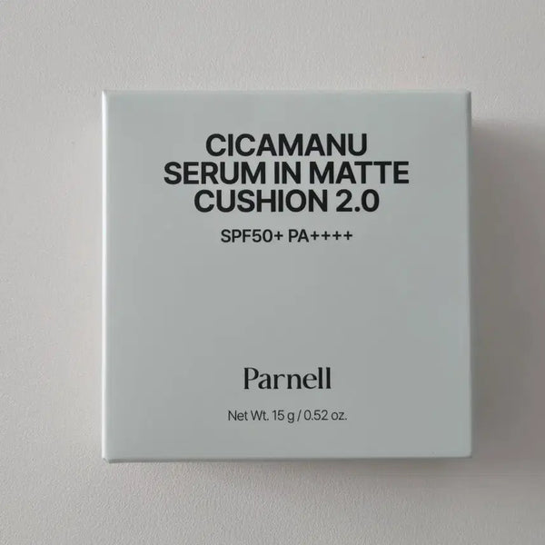 [BUNJANG] PARNELL Cica-Mano Serum In Matte Cushion 2.0, Shade 19 (Full Size) / 파넬 시카마누 세럼 인 매트쿠션 2.0 19호 본품