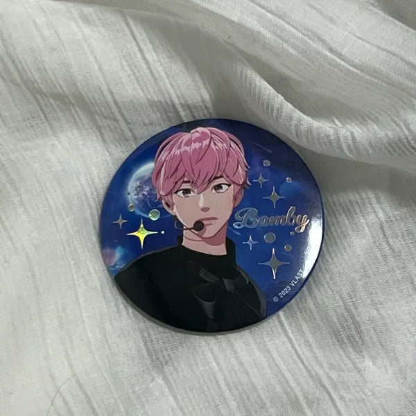 [BUNJANG] PlaYeeB PRISM Bambi Aniplex Can Badge / 플레이브 밤비 애니플러스 캔뱃지